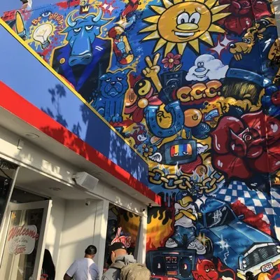 Hotboys Exterior Mural