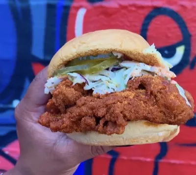 Hotboys chicken Sandwich